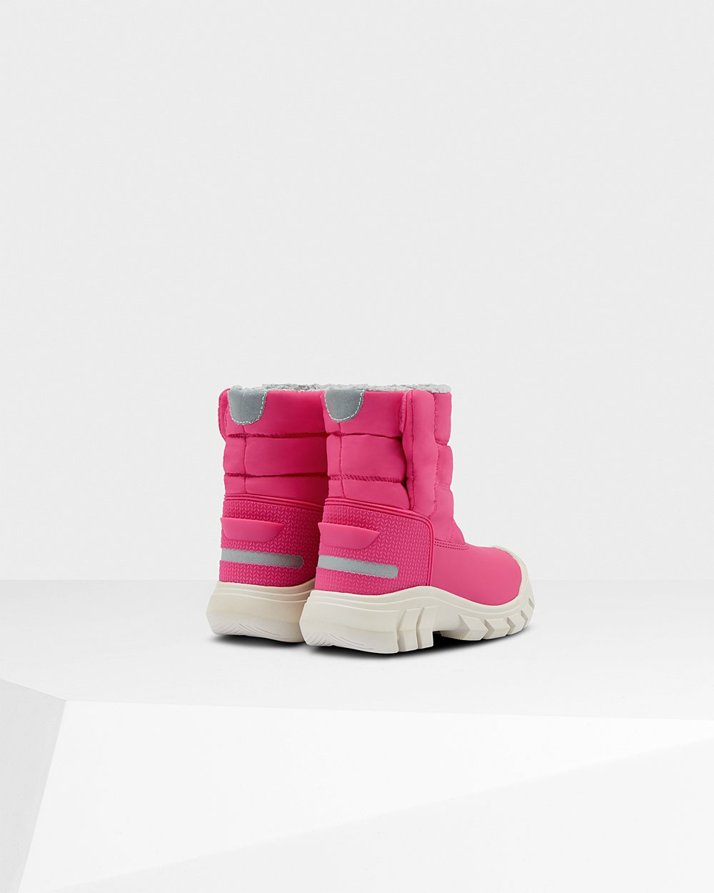 Snow Boots Kinderen - Hunter Original Little Insulated - Licht Roze - 43BZECMWK